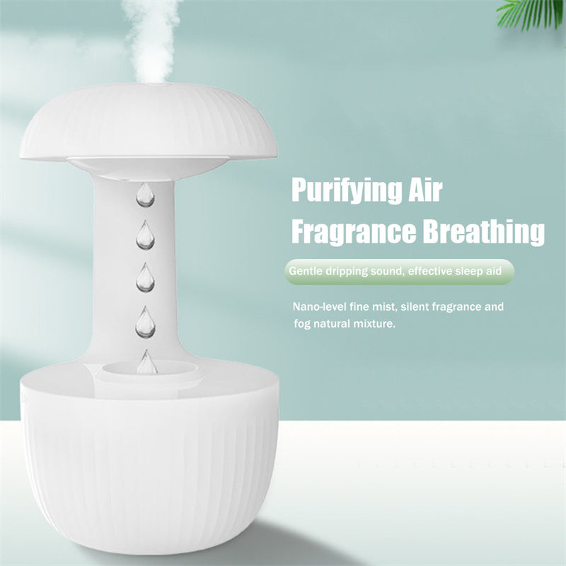 Levitating Anti-Gravity Cool Mist Humidifier | Whisper-Quiet Floating Water Droplets, Relieve Fatigue