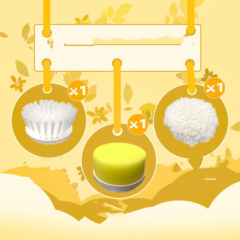 Multifunctional Rechargeable Electric Dishwashing Brush