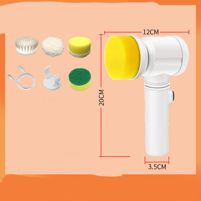 Multifunctional Rechargeable Electric Dishwashing Brush